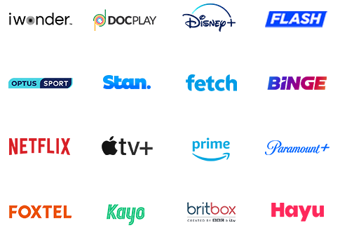 TV broadcast provider logos