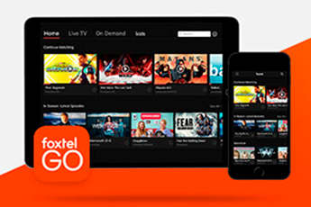 Foxtel Go streaming app for Foxtel customers