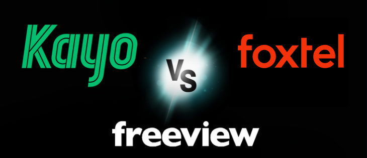 kayo vs foxtel vs free to air