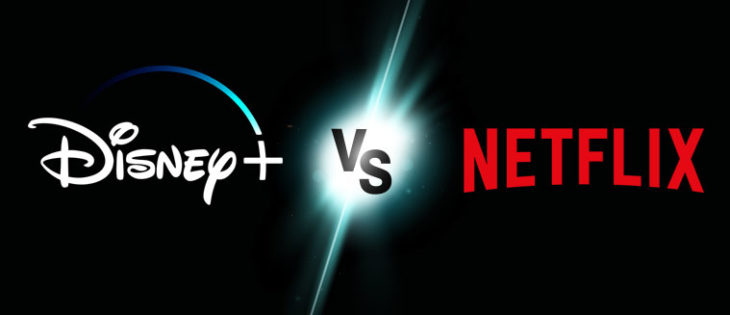 Disney Plus vs Netflix comparison chart
