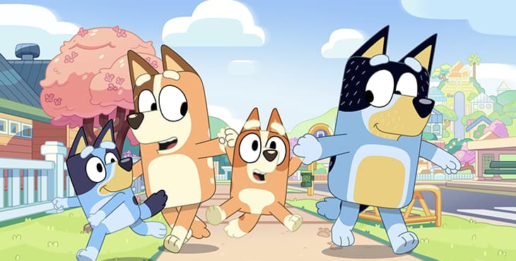 Where to watch Bluey episodes